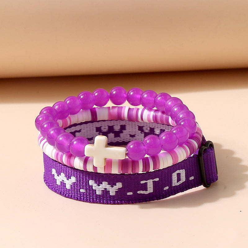 W.W.J.D Bracelet Stack