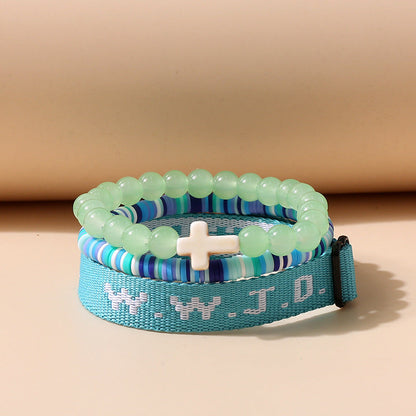 W.W.J.D Bracelet Stack