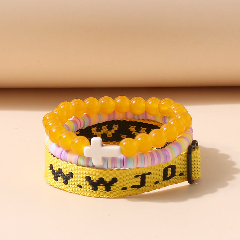 W.W.J.D Bracelet Stack